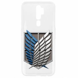 Чехол для Oppo A5/A9 2020 Attack Titan Survey Corps Logo 3D - PrintSalon