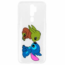 Чехол для Oppo A5/A9 2020 Baby Yoda And Stitch - PrintSalon