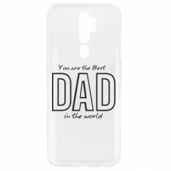 Чохол для Oppo A5/A9 2020 Best dad text-PrintSalon Чохол для Oppo A5/A9 2020 Best dad text