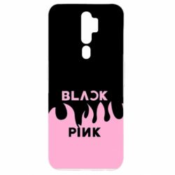 Чехол для Oppo A5/A9 2020 Blackpink pink fire