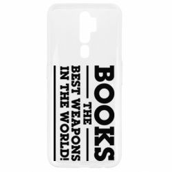 Чехол для Oppo A5/A9 2020 Books the best weapons in the world