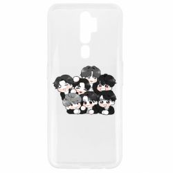 Чехол для Oppo A5/A9 2020 BTS Cute Art