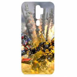 Чохол для Oppo A5/A9 2020 Bumblebee and Optimus Prime - PrintSalon