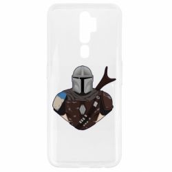 Чехол для Oppo A5/A9 2020 Bust of Mandalorian - PrintSalon