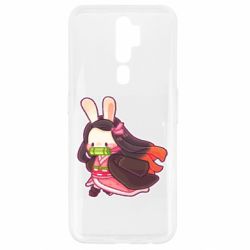 Чехол для Oppo A5/A9 2020 Chibi Bunny Kamado Nezuko - PrintSalon