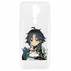 Чехол для Oppo A5/A9 2020 Cяо кушает - PrintSalon