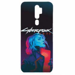 Чохол для Oppo A5/A9 2020 Cyberpunk Girl Portrait - PrintSalon