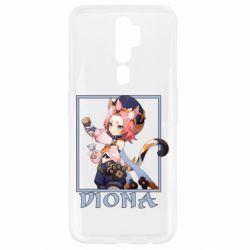 Чехол для Oppo A5/A9 2020 Diona Genshin Impact - PrintSalon