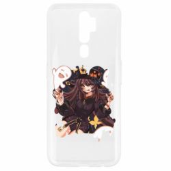 Чохол для Oppo A5/A9 2020 Halloween Impact Hu Tao-PrintSalon Чохол для Oppo A5/A9 2020 Halloween Impact Hu Tao
