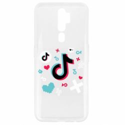 Чехол для Oppo A5/A9 2020 Icons TIK TOK - PrintSalon
