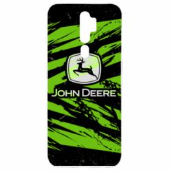 Чохол для Oppo A5/A9 2020 John Deere and green background - PrintSalon