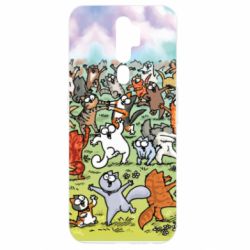 Чохол для Oppo A5/A9 2020 Коти танцюють - PrintSalon