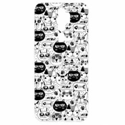Чохол для Oppo A5/A9 2020 Коти патерн - PrintSalon