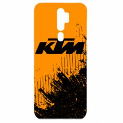Чехол для Oppo A5/A9 2020 KTM and grunge background - PrintSalon