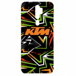 Чохол для Oppo A5/A9 2020 KTM orange logo - PrintSalon