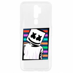 Чехол для Oppo A5/A9 2020 Marshmello Colorful Portrait