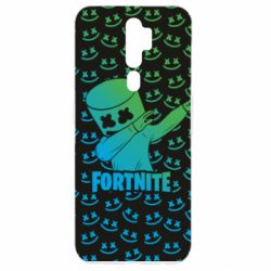 Чехол для Oppo A5/A9 2020 Marshmello Fortnite Dab Neon