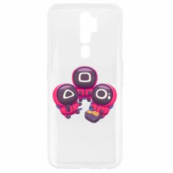 Чехол для Oppo A5/A9 2020 Милые солдаты из игры в кальмара - PrintSalon