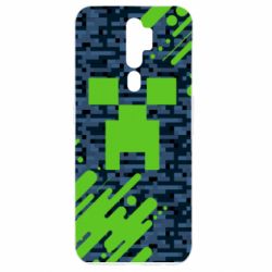 Чехол для Oppo A5/A9 2020 Minecraft Creeper - PrintSalon