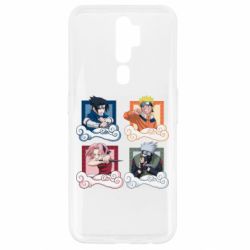 Чехол для Oppo A5/A9 2020 Naruto team 7 in action-PrintSalon Чехол для Oppo A5/A9 2020 Naruto team 7 in action