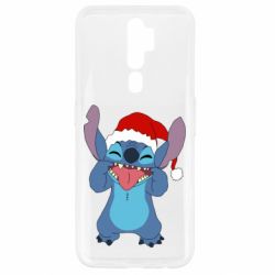 Чехол для Oppo A5/A9 2020 Новогодний Стич - PrintSalon
