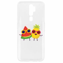 Чехол для Oppo A5/A9 2020 Pineapple with watermelon - PrintSalon