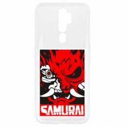 Чехол для Oppo A5/A9 2020 Poster samurai Cyberpunk - PrintSalon