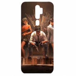 Чехол для Oppo A5/A9 2020 Pubg on the throne - PrintSalon