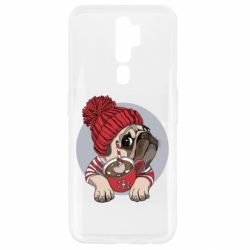 Чехол для Oppo A5/A9 2020 Pug And Coffee - PrintSalon