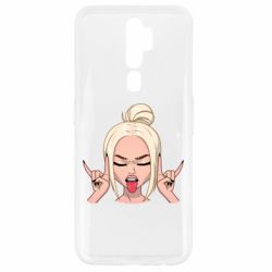 Чехол для Oppo A5/A9 2020 Punk Girl - PrintSalon