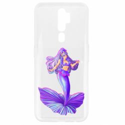 Чехол для Oppo A5/A9 2020 Purple Mermaid Barbie - PrintSalon