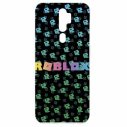 Чехол для Oppo A5/A9 2020 Roblox And Logo 3D - PrintSalon