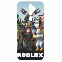 Чехол для Oppo A5/A9 2020 Roblox персонажи - PrintSalon