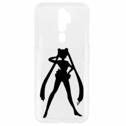 Чохол для Oppo A5/A9 2020 Sailor Moon silhouette - PrintSalon