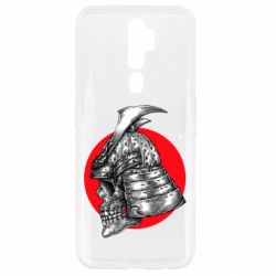 Чехол для Oppo A5/A9 2020 Samurai skull - PrintSalon