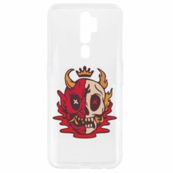 Чехол для Oppo A5/A9 2020 Skull face - PrintSalon