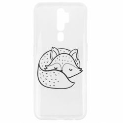Чехол для Oppo A5/A9 2020 Sleeping fox - PrintSalon