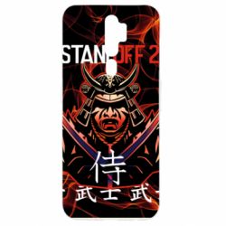 Чехол для Oppo A5/A9 2020 Standoff Samurai And Fire - PrintSalon
