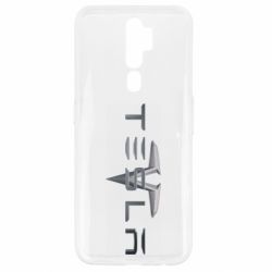 Чехол для Oppo A5/A9 2020 Tesla Car logo - PrintSalon