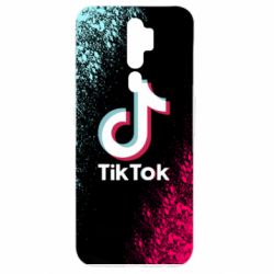 Чехол для Oppo A5/A9 2020 Tiktok spray art - PrintSalon