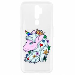 Чехол для Oppo A5/A9 2020 Unicorn Princess - PrintSalon