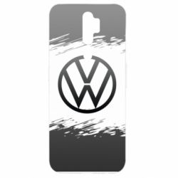 Чохол для Oppo A5/A9 2020 Volkswagen logo and grunge - PrintSalon