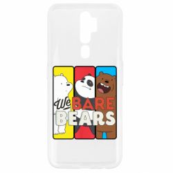 Чехол для Oppo A5/A9 2020 We bare bears collage - PrintSalon