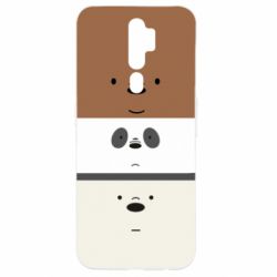 Чохол для Oppo A5/A9 2020 We bare bears ice cream - PrintSalon