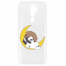 Чехол для Oppo A5/A9 2020 We bare bears sleep - PrintSalon
