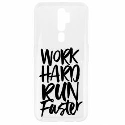 Чохол для Oppo A5/A9 2020 Work hard run faster - PrintSalon