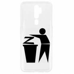 Чехол для Oppo A5/A9 2020 Z is a trash - PrintSalon