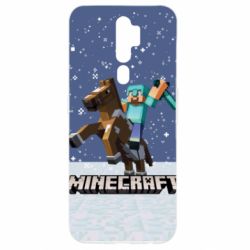 Чохол для Oppo A5/A9 2020 Зимовий Майнкрафт - PrintSalon
