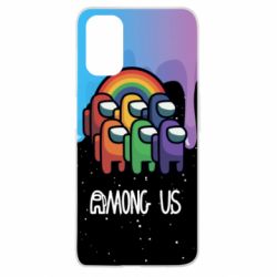 Чехол для Oppo A52/A72/A92 Among Us art paints - PrintSalon