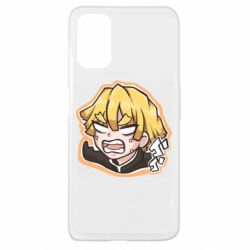 Чехол для Oppo A52/A72/A92 Angry Zenitsu Agatsuma - PrintSalon